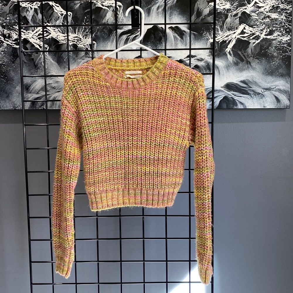 Anthropologie cropped sweater